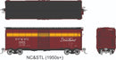PREORDER Rapido HO 1011012 1937 AAR Box NC&STL 6/