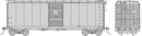 PREORDER Rapido HO 1011098 1937 AAR Box CNR Unlett