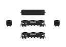 Broadway Limited Imports HO 10132 ARA 70-ton 4-Bay Hopper, B&O W2b, Big "B&O" Scheme, 6-pack A