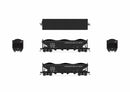 Broadway Limited Imports HO 10134 ARA 70-ton 4-Bay Hopper, C&O H7-13, Black & White, 6-pack A