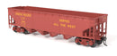 Broadway Limited Imports HO 10141 ARA 70-ton 4-Bay Hopper, Union Pacific, "Streamliners / Serves All The West", 6-pack B