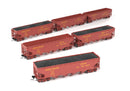 PREORDER Broadway Limited Imports HO 10140 ARA 70-ton 4-Bay Hopper, Union Pacific, "Streamliners / Serves All The West", 6-pack A