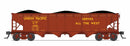 PREORDER Broadway Limited Imports N 10376 ARA 70-ton 4-Bay Hopper, Union Pacific, "Streamliners / Serves All The West", 6-pack