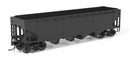 PREORDER Broadway Limited Imports HO 10143 ARA 70-ton 4-Bay Hopper, d, Painted Black