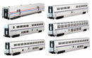 PREORDER Kato N 101789 Amtrak Superliner Phase VI 6-Unit Bookcase Set | 184.50