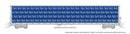 Rapido N 102152 Centerbeam Lumber Load, Domtar