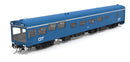 PREORDER Broadway Limited Imports HO 10216 GTW Track Inspection Car, Blue & White