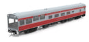 PREORDER Broadway Limited Imports HO 10218 WSOR Track Inspection Car, Red & Gray
