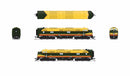 PREORDER Broadway Limited Imports N 10228 EMD E7 A/B Set, Seaboard Air Line 3022 / 3106, Citrus Scheme, A-unit Paragon4 Sound/DC/DCC, Unpowered