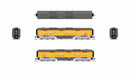 PREORDER Broadway Limited Imports N 10239 EMD E7 A/B Set, Union Pacific 990 / 990B, Yellow & Gray, 1960's Appearance, A-unit No-Sound / DCC-Ready, Unpowered
