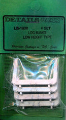 Details West HO 1030 Low Height Log Bunks (4)