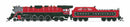 PREORDER Broadway Limited Imports N 10331 Reading T1 4-8-4, Holiday Fantasy Scheme, No-Sound / DCC-Read