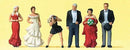 Preiser HO 10331 Wedding Guests (6)