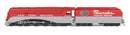 PREORDER Broadway Limited Imports HO 10340 Commodore Vanderbilt, New York Central 5339, Pacemaker Red Fantasy Paint, Paragon4 Sound/DC/DCC, w/ Smoke