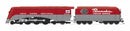 PREORDER Broadway Limited Imports HO 10341 Commodore Vanderbilt, New York Central 5339, Pacemaker Red Fantasy Paint, No-Sound / DCC-Ready