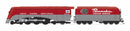 PREORDER Broadway Limited Imports HO 10341 Commodore Vanderbilt, New York Central 5339, Pacemaker Red Fantasy Paint, No-Sound / DCC-Ready