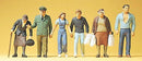Preiser HO 10378 Passers-By with Policeman (6)