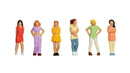 Noch N 36517 Female Teenagers (6-Pack)