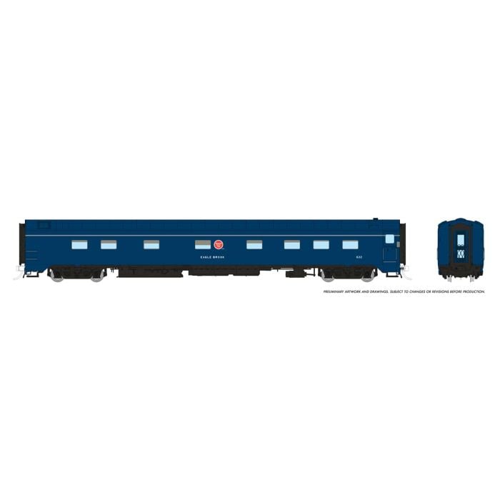 PREORDER Rapido HO 104116 10-5 Sleeper Super Continental Line, Missouri Pacific
