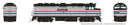 Rapido HO F40PH with Ditchlights DCC AMTK PH III 389