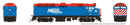 PREORDER Rapido HO F40PH DC METRA 108