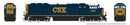 PREORDER Rapido HO 1048524 EMD SD70AC with Flared Radiators, Locomotive CSX