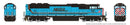 PREORDER Rapido HO 1048032 SD70MACH DC METRA 500
