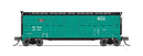 PREORDER Broadway Limited Imports N 10485 40' Wood Stock Car, NYC Jade Green, No Sound, 2-pack, N Scale (3091, 3