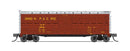 PREORDER Broadway Limited Imports N 10487 40' Wood Stock Car, Union Pacific Red w/ Silver, No Sound, 2-pack, N Scale (49397, 49
