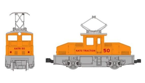 Kato N 10504US Pocket Line Series Steeple Cab Electric Locomotive, Kato Traction