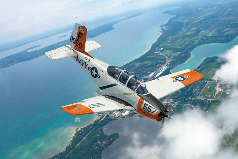 Academy Models 12361 T-34B Mentor VT-5 Training Air Wing USN - MiniCraft