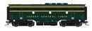 PREORDER Broadway Limited Imports HO 10537 EMD F3 A/B, CNJ 53/1A, Green & Yellow, A-unit No-Sound / DCC-Ready, Unpowered B