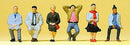 Preiser HO 10537 Seated Passengers (6)