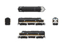 PREORDER Broadway Limited Imports HO 10555 EMD F9/F7 A/B, Norfolk Southern 270/275, Tuxedo Scheme, A-unit No-Sound / DCC-Ready, Unpowered B