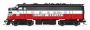 PREORDER Broadway Limited Imports HO 10564 EMD F7A/B, Western Maryland 53/408, Circus Paint Scheme, A-unit Paragon4 Sound/DC/DCC, Unpowered B