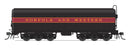 PREORDER Broadway Limited Imports HO 10577 Norfolk & Western Auxiliary Water Tender, Maroon Band,