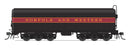 PREORDER Broadway Limited Imports HO 10577 Norfolk & Western Auxiliary Water Tender, Maroon Band,