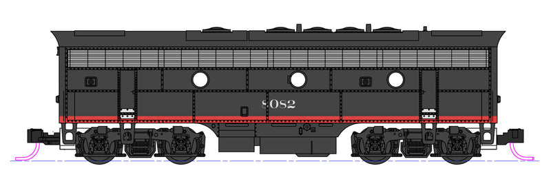 Kato N 1060427-DCC EMD F7A/F7B Diesel Freight 2-Locomotive Set, Southern Pacific