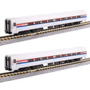 PREORDER Kato N 106-6293 Amfleet II Coach 2-Pack, Amtrak