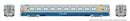 PREORDER Rapido HO 1061004 LRC Club Lounge, Lighted, VIA Rail Canada