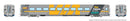 PREORDER Rapido HO 1061007 LRC Club Lounge, Lighted, VIA Rail Canada