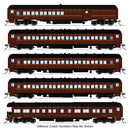 PREORDER Broadway Limited Imports N 10651 Pennsylvania Heavyweight 5-Car Passenger Set, Late 1940's Era, N (PB70 #4780, P70 #3420, P70 #3575, P70 #3706, Z74d #7504 "Quaker Ci