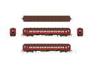 PREORDER Broadway Limited Imports N 10650 Pennsylvania Heavyweight 5-Car Passenger Set, 1930's Era, N (PB70 #5034, P70 #823, P70 #989, P70 #1042, Z74d #120 "Pennsylvan