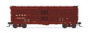 PREORDER Broadway Limited Imports HO 10720 40' Wood Stock Car, ATSF 4-Pack, No-Sound, HO Scale (Road Nos. 68695, 68757, 68796, 68