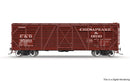 PREORDER Broadway Limited Imports HO 10692 40' Wood Stock Car, Chesapeake & Ohio 95203, Cattle Sounds, HO S