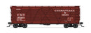 PREORDER Broadway Limited Imports HO 10692 40' Wood Stock Car, Chesapeake & Ohio 95203, Cattle Sounds, HO S