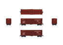 PREORDER Broadway Limited Imports HO 10693 40' Wood Stock Car, Chesapeake & Ohio 95220, Hog Sounds, HO S