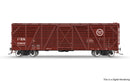 PREORDER Broadway Limited Imports HO 10697 40' Wood Stock Car,  53927, Hog Sounds, HO S