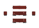 PREORDER Broadway Limited Imports HO 10697 40' Wood Stock Car,  53927, Hog Sounds, HO S