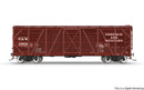 PREORDER Broadway Limited Imports HO 10698 40' Wood Stock Car, Norfolk & Western 10698, Cattle Sounds, HO S